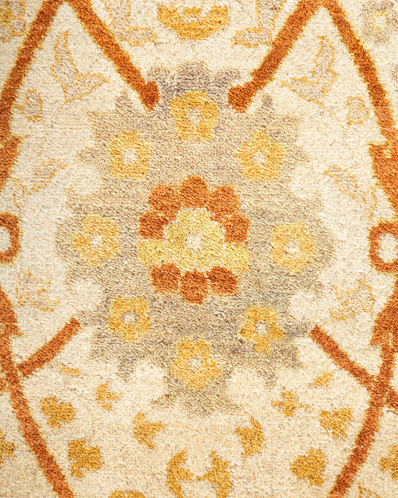 Mogul, One-of-a-Kind Hand-Knotted Area Rug Ivory, 10'4"x14'3"
