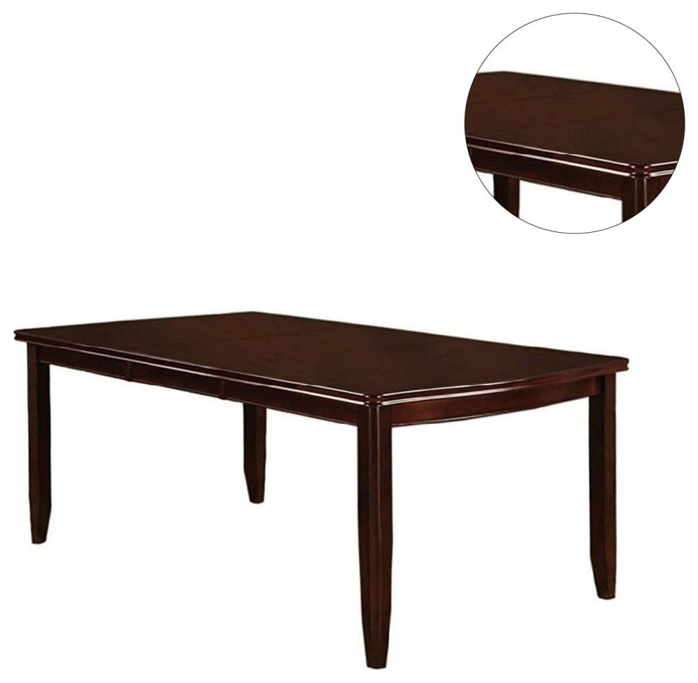 Rectangular Dining Table, Espresso Finish