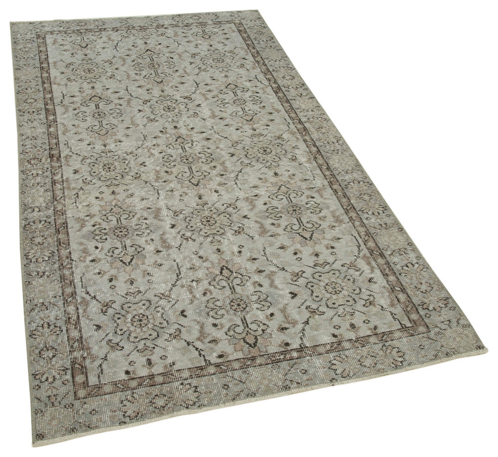 Rug N Carpet - Handwoven Anatolian 3' 10" x 6' 4" Antique Small Area Rug