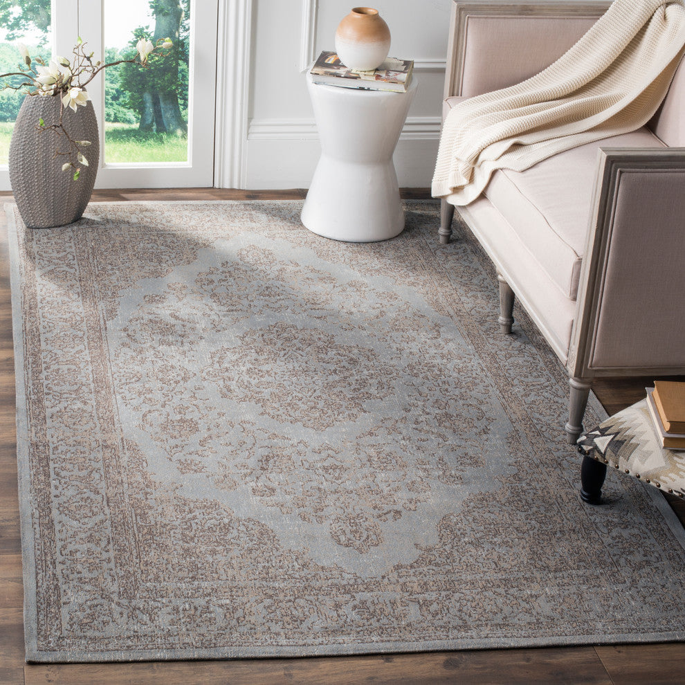 Safavieh Classic Vintage Collection CLV121 Rug, Grey, 3' X 5'
