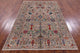 Handmade Persian Tabriz Wool Rug 5' 7" X 8' 4" Q10566