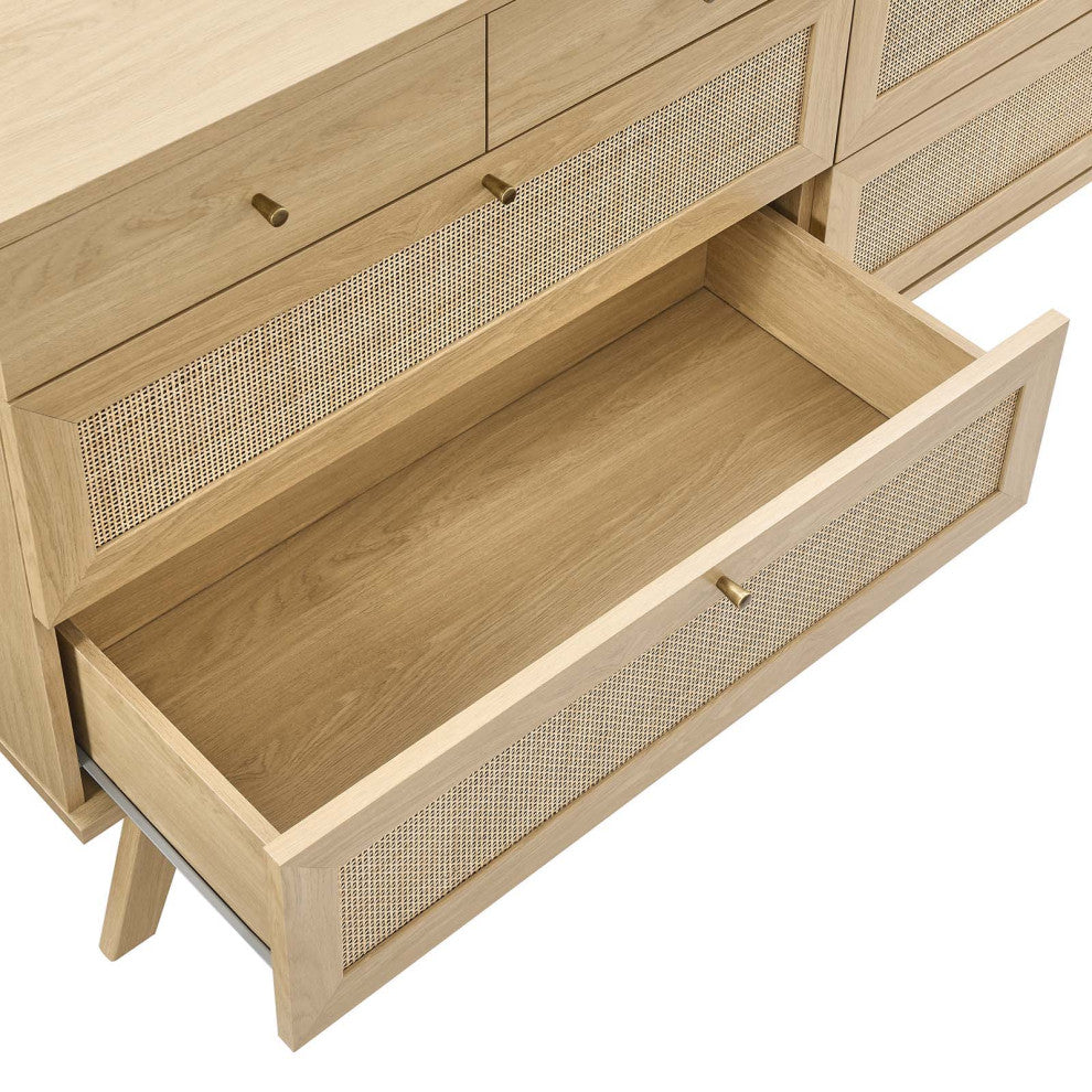 Soma 8-Drawer Dresser, Oak