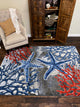 Current Treasures, Blue, 5'x8'