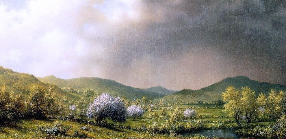 Martin Johnson Heade April Showers Wall Decal
