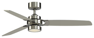 Fanimation Amped 52" Ceiling Fan, Brushed Nickel