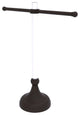 Pacific Grove Free Standing Towel Stand with Groovy Accents, Oil Rubbed Bronze
