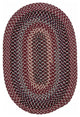 Boston Common BC72 Brick Marketplace Traditional Area Rug, Round 8'x8'