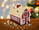 Red Christmas Barn Advent Calendar