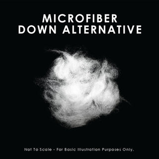 Microfiber Down Alternative Poly Bed, Twin