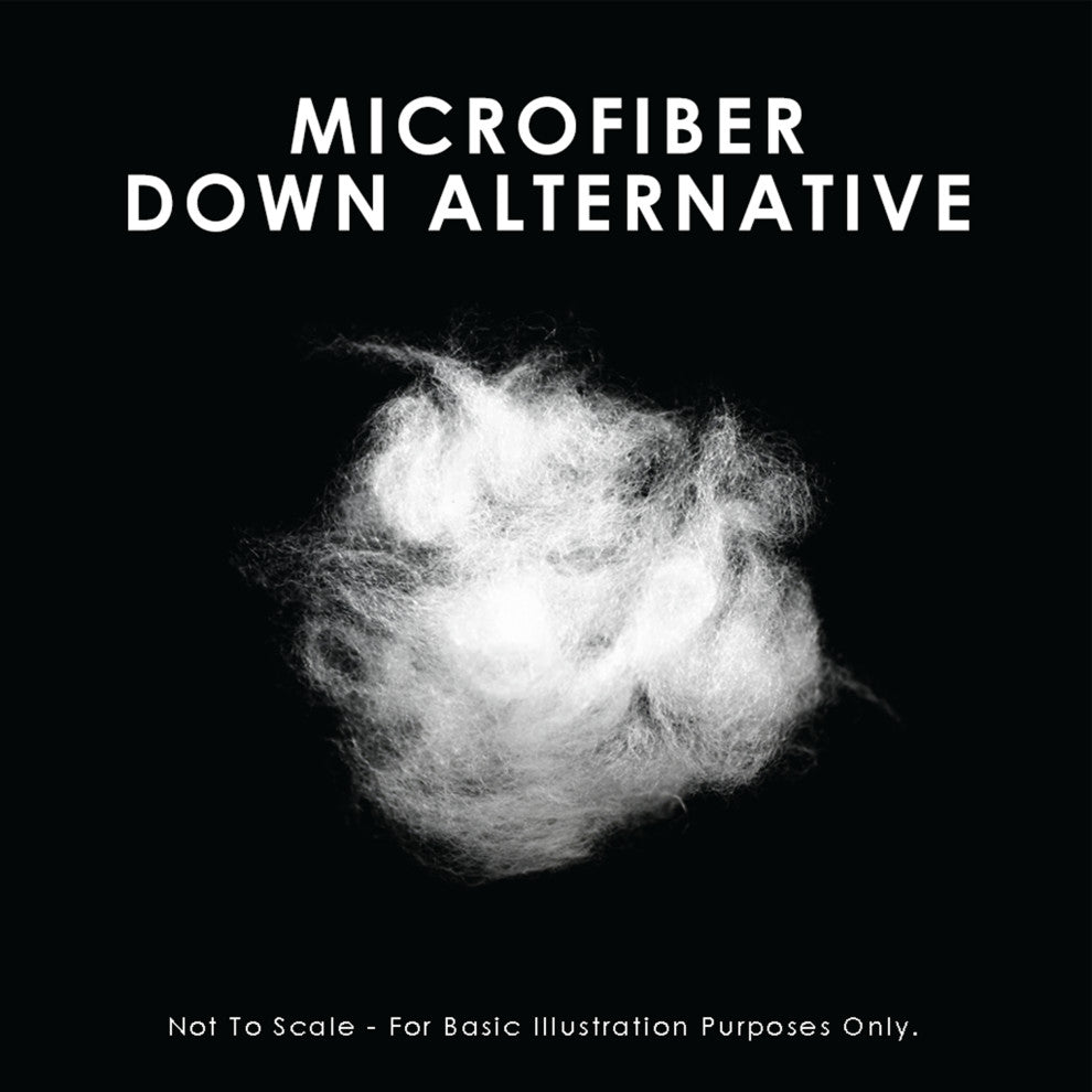 Microfiber Down Alternative Poly Bed, Twin