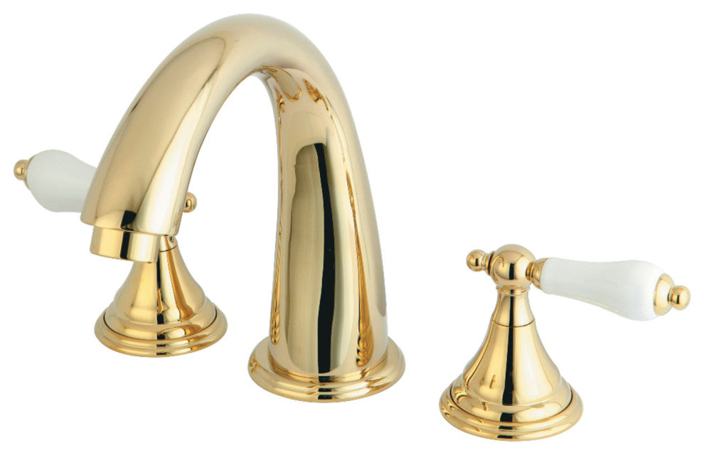 Kingston Brass Roman Tub Faucet, Polished Brass