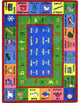 Kid Essentials Rug, LenguaLink, French, 5'4"x7'8"