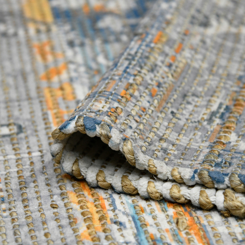 Prairie Andover Area Rug, Blue, 2' x 3', Oriental