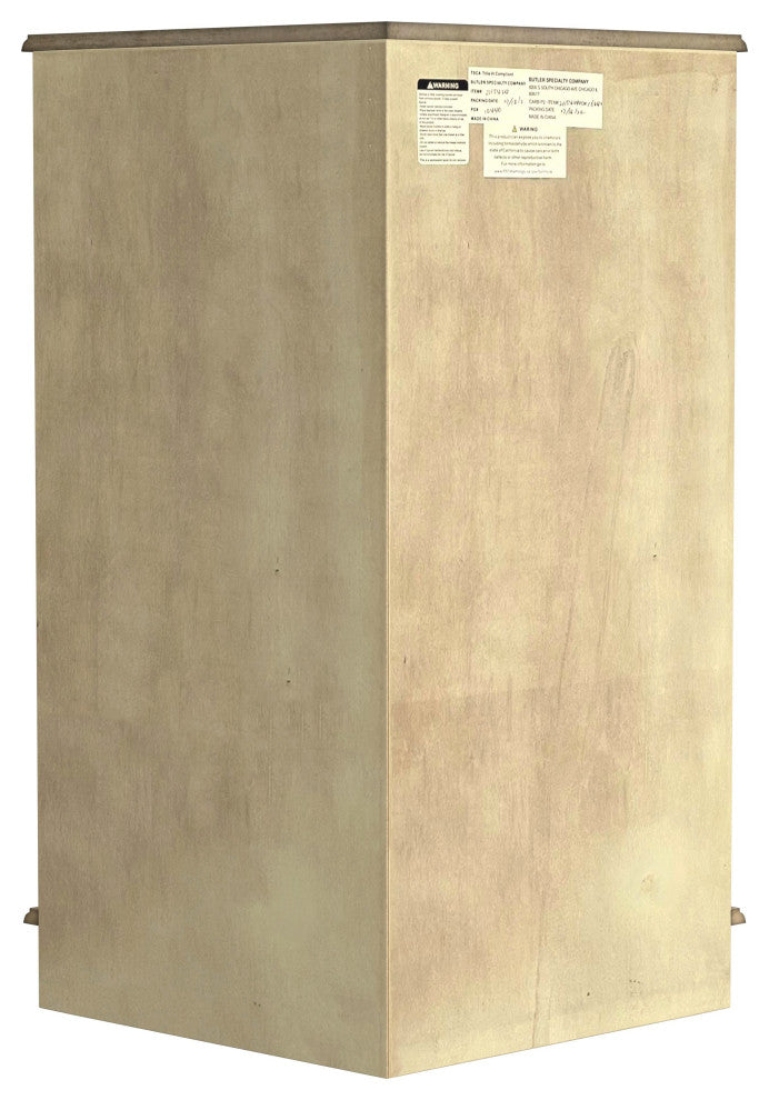 Durham Corner Cabinet, Antique Beige