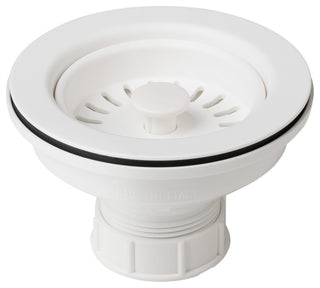 Kitchen Sink Strainer, White