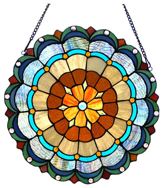 Minerva Tiffany-Glass Circus Tent 18"