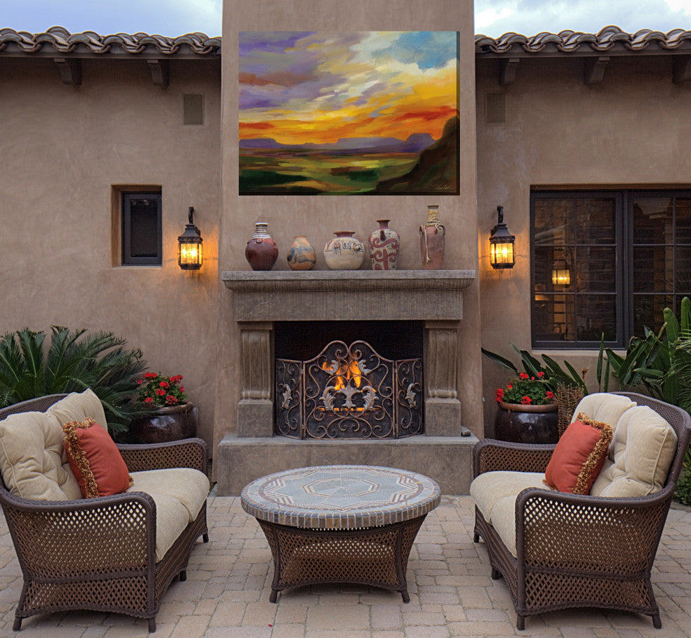 OU-87056 Sonoran Sunset Outdoor Art