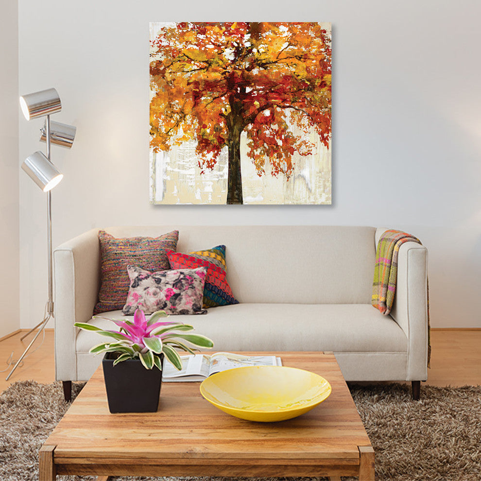 "Solo II" by Cami Bell, Canvas Print, 12"x12"