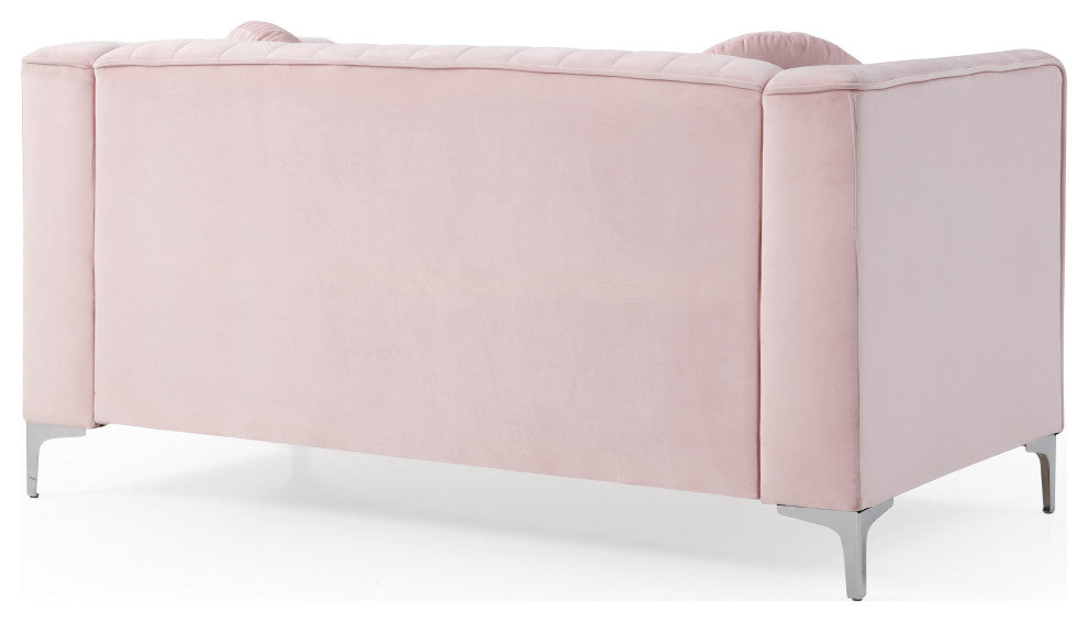 Delray Loveseat, Pink