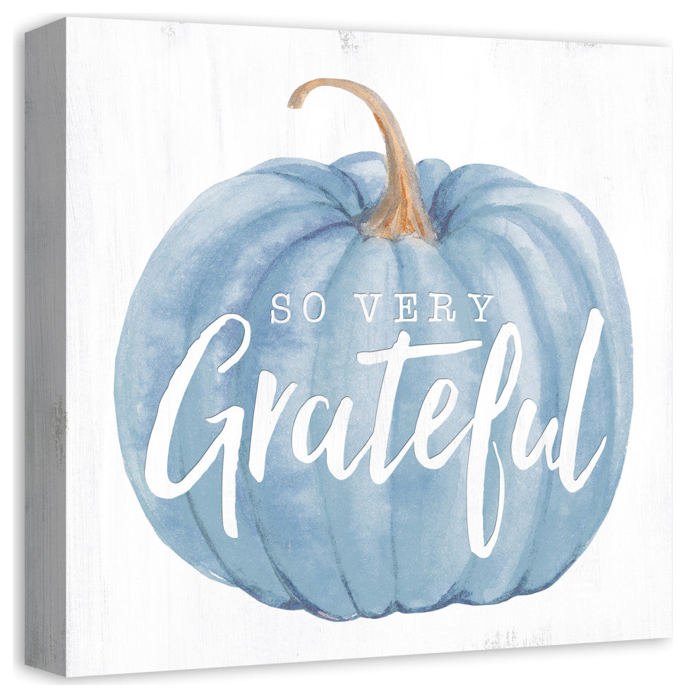 So Very Grateful 16x16 Canvas Wall Art