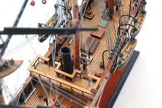 CSS Alabama Without Sail, Museum Quality, Fully Assembled Wooden Model Ship