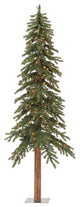 Vickerman A805152 5' Natural Artificial Christmas Tree, Multi-Colored Lights