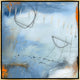 24x24 Quiet Reflection IV, Framed Artwork, Gold