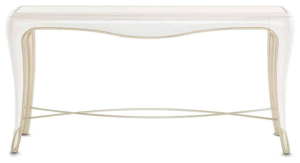 London Place Console Table - Creamy Pearl