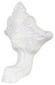 Aqua Eden 4 Pieces (set) Cast Iron Tub Feet, White