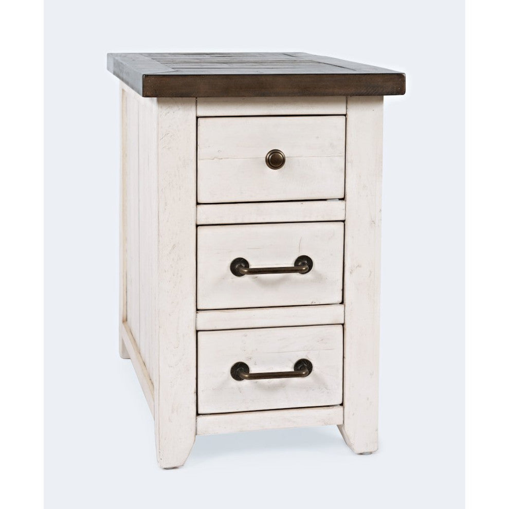 Harris USB Charging Chairside Table