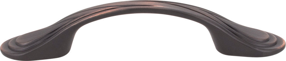 Elements 3899 Westbury 3" Center to Center Traditional Arch Bow - Brushed Oil