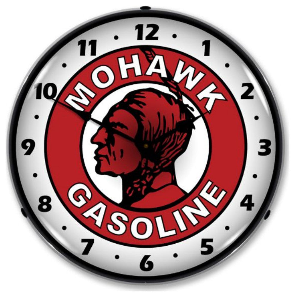 908222 Mohawk Gasoline Clock