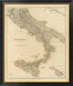 "S. Italy, 1832" Framed Canvas Giclee by John Arrowsmith, 34x40"