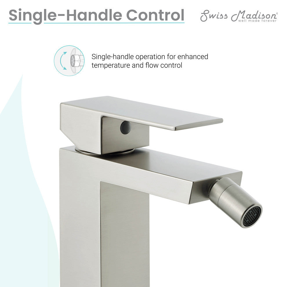 Concorde Bidet Faucet, Nickel