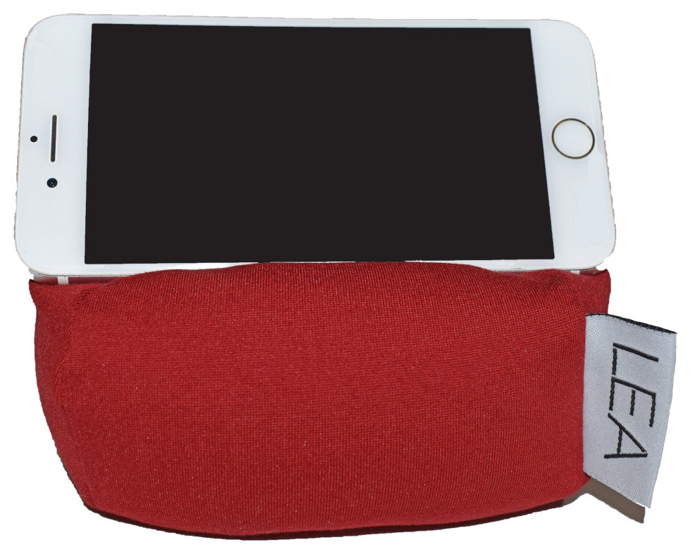 Berry Red Cellphone Nest Accessory Beanbag