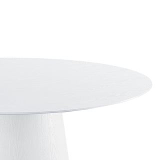 Pauline White Ash 62" Round Dining Table