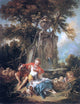 Francois Boucher An Autumn Pastoral, 21"x28" Wall Decal