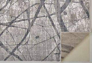 Weave & Wander Kiba Charcoal/Gray Rug, 10'2"x13'9"