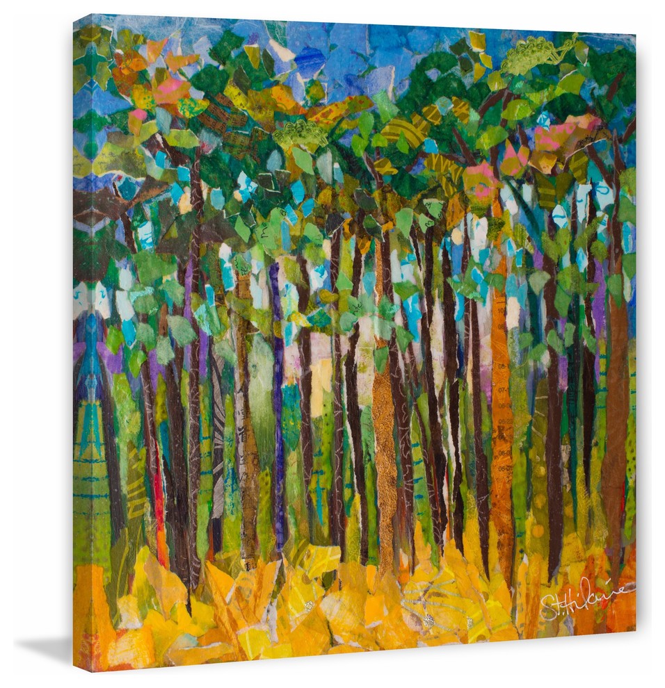 "Madagascar" Painting Print on Wrapped Canvas, 40x40