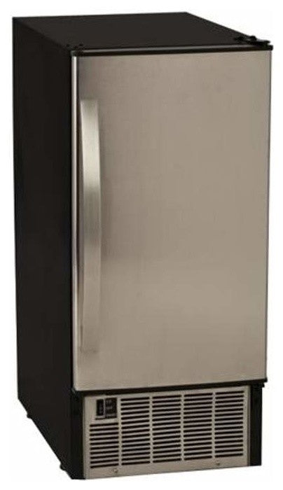 EdgeStar IB450 15"W 25 Lbs. Capacity Built-In Ice Maker - Stainless Steel