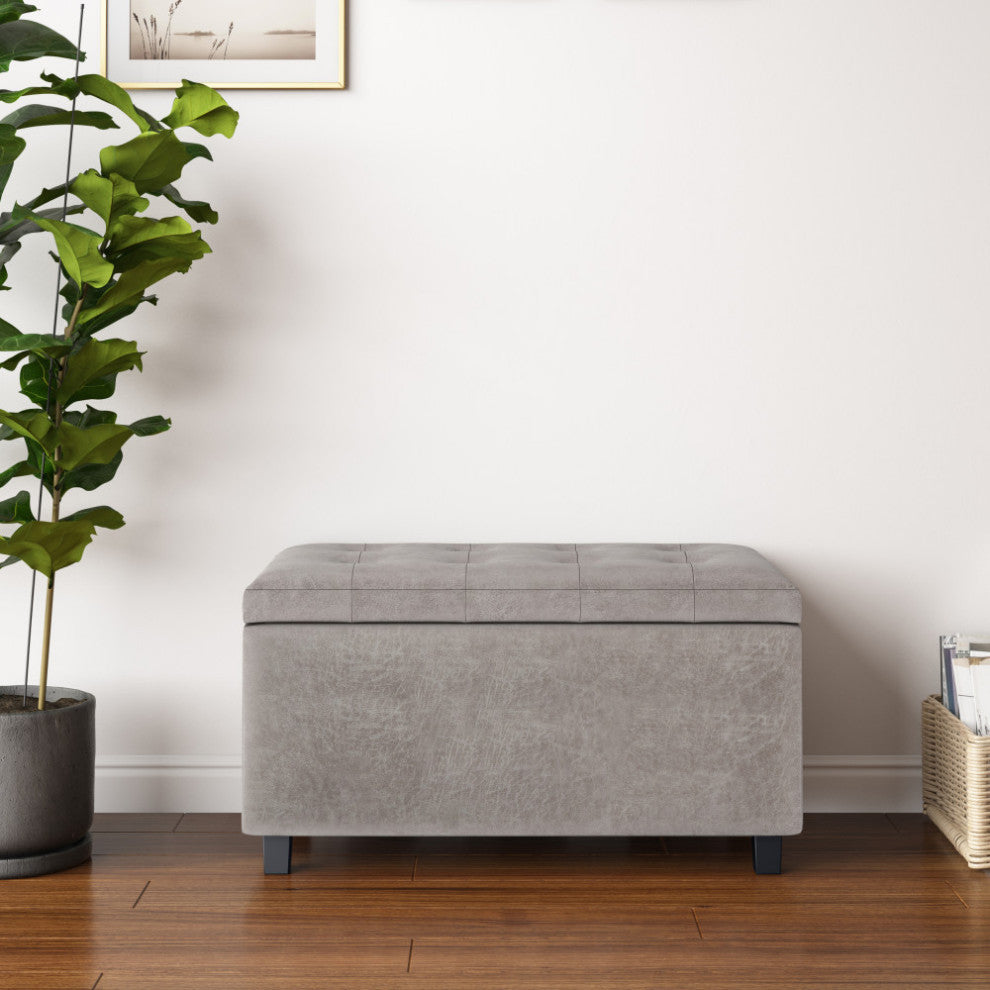 Cosmopolitan Storage Ottoman