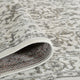 Alpine Fany Power-Loomed Polypropylene Area Rug, Light Gray, 6'7"x9'