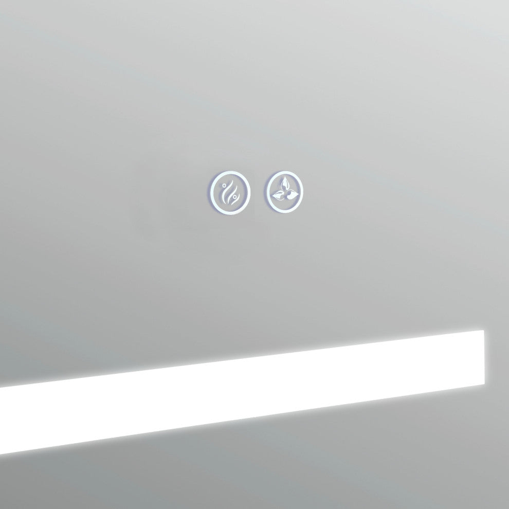 LED Medicine Cabinet With Defogger, 36x32