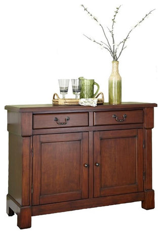 Homestyles Aspen Wood Buffet in Brown