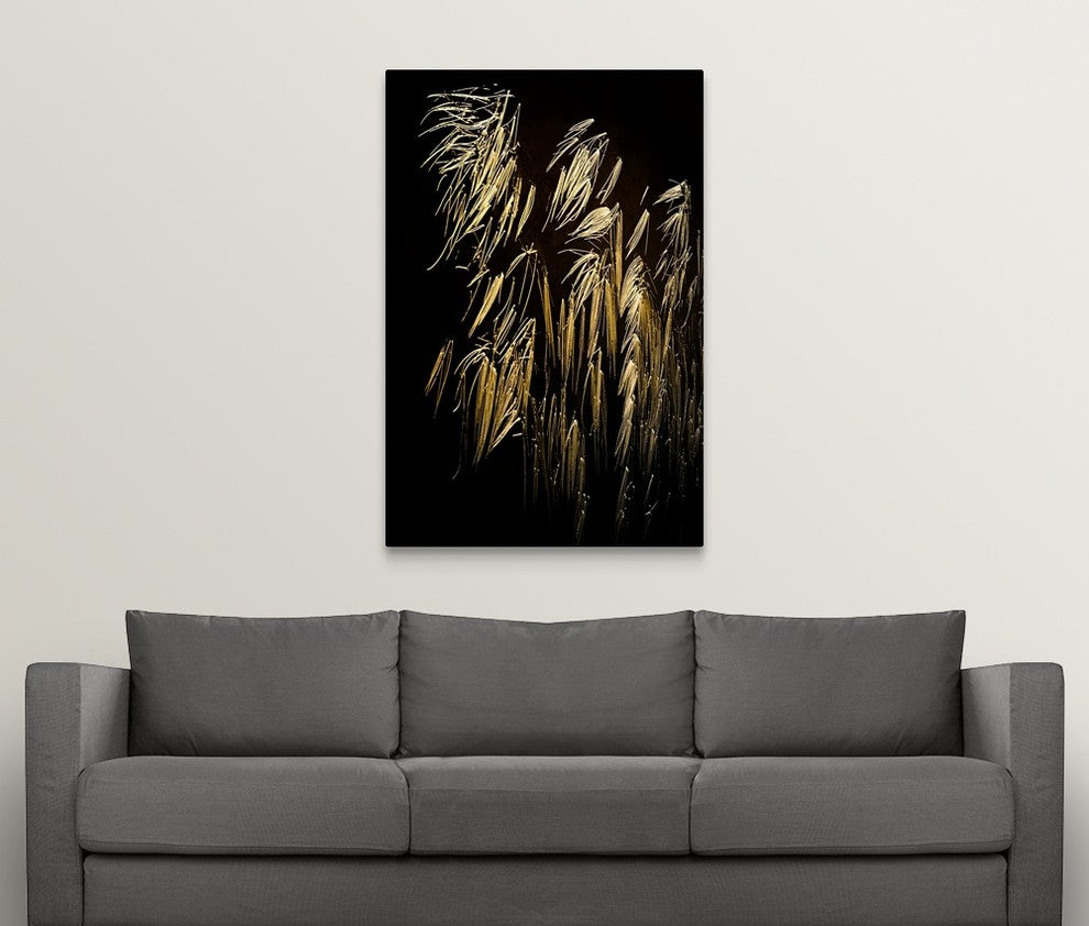 "Reeds" Wrapped Canvas Art Print, 32"x48"x1.5"