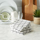 Black Scrubber Dishcloth Set of 6
