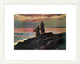 "Sunset Saco Bay" Framed Digital Print by Winslow Homer, 25x20"