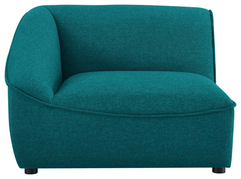 Comprise Left-Arm Sectional Sofa Chair-Teal