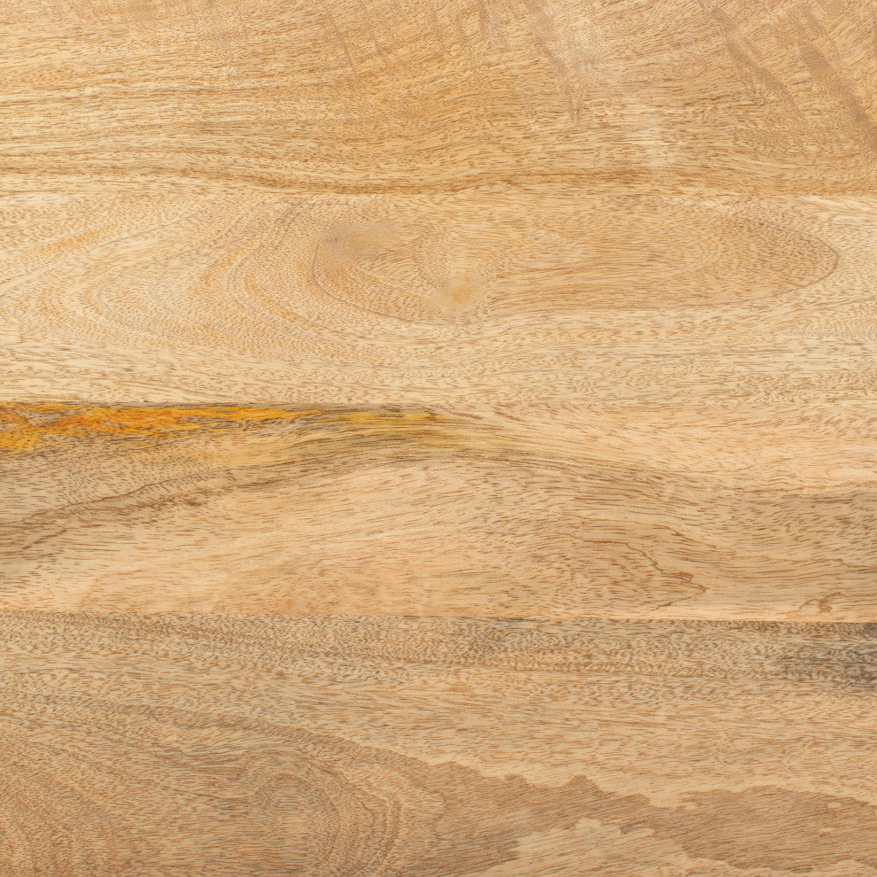 Safavieh Couture Titan Inlayed Cement Sideboard, Natural/Brass