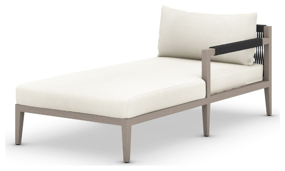 Sherwood Outdoor Raf Chaise Pc-Grey/Ivr